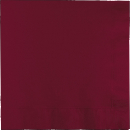 Salvetes, burgundiešu (50 gab)